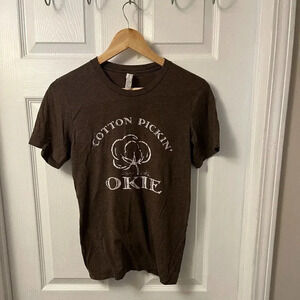Oklahoma Cotton Picking T Shirt Small